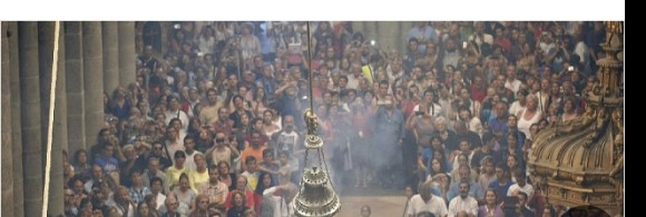 圣地亚哥大教堂香炉摆动盛典